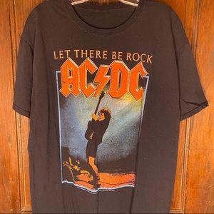 CLASSIC VINTAGE LET THERE BE ROCK AC⚡️DC TEE